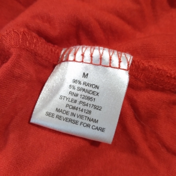 Pink Rose jersey knit dress with embroidered front - Picture 6 of 11